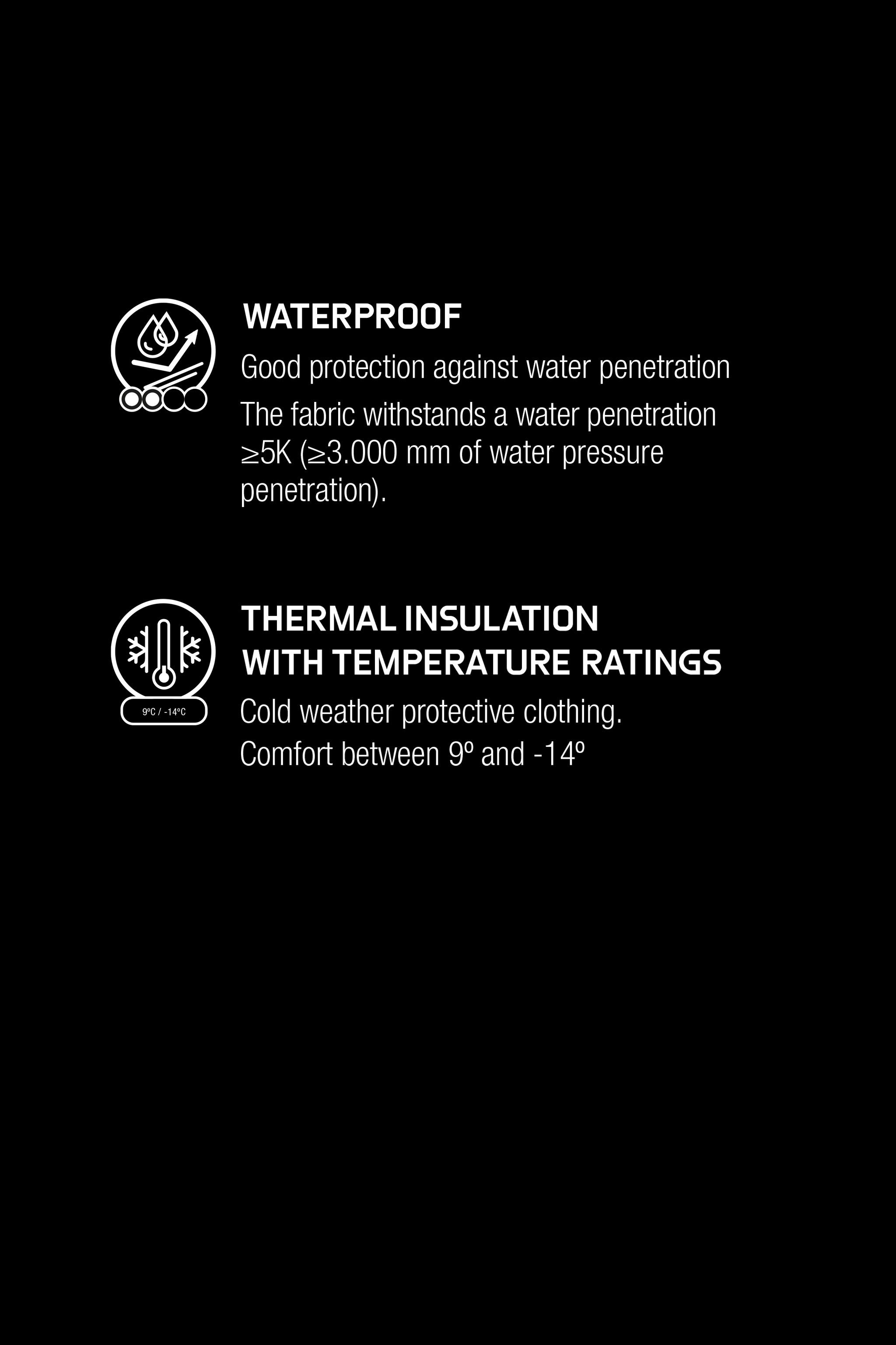 RECCO® WATERPROOF PADDED SHELL SKI PANTS